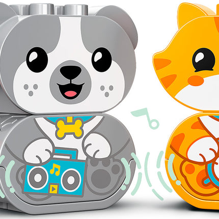 LEGO® DUPLO® My First Puppy & Kitten With Sounds