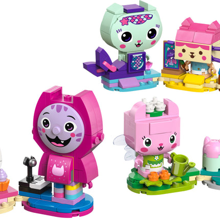 LEGO Gabby's Dollhouse: Gabby's Brick-Built Cat Friends