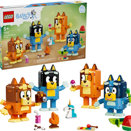 LEGO® Bluey Brick-Built Bluey Family