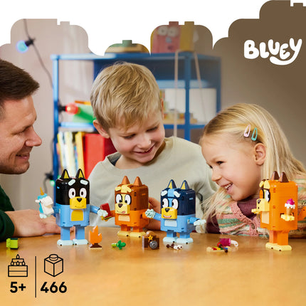 LEGO® Bluey Brick-Built Bluey Family