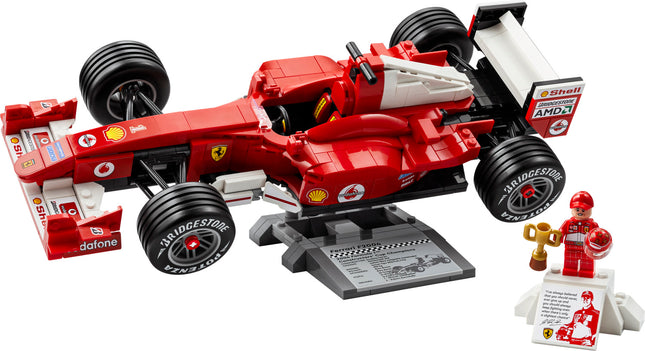 LEGO Icons: Ferrari F2004 & Michael Schumacher