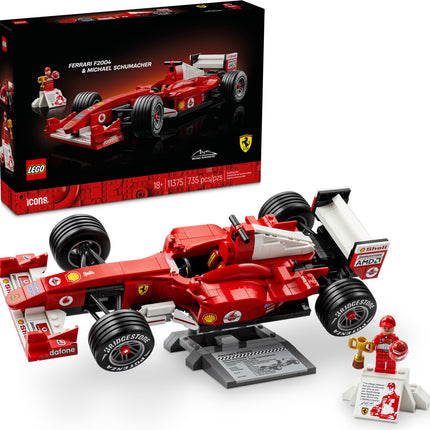 LEGO Icons: Ferrari F2004 & Michael Schumacher