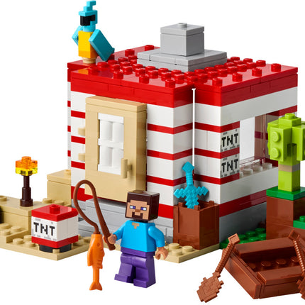 LEGO Minecraft: The TNT Jungle House