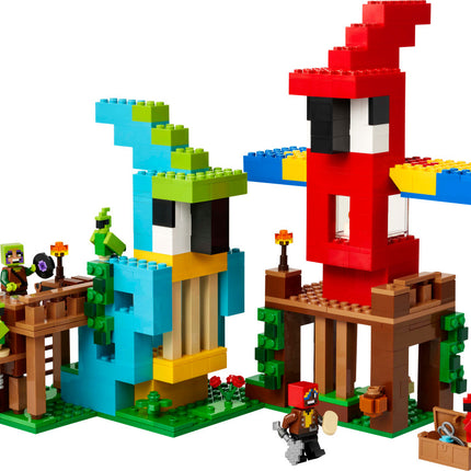 LEGO Minecraft: The Parrot Houses