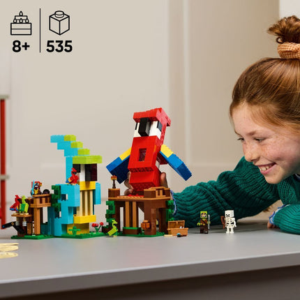 LEGO Minecraft: The Parrot Houses