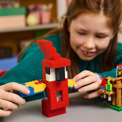LEGO Minecraft: The Parrot Houses