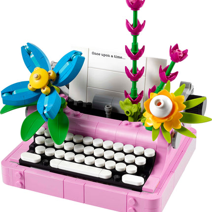 LEGO Creator: Typewriter with Flowers