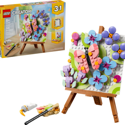 LEGO® Creator Floral Art Decor Painting
