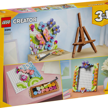 LEGO® Creator Floral Art Decor Painting