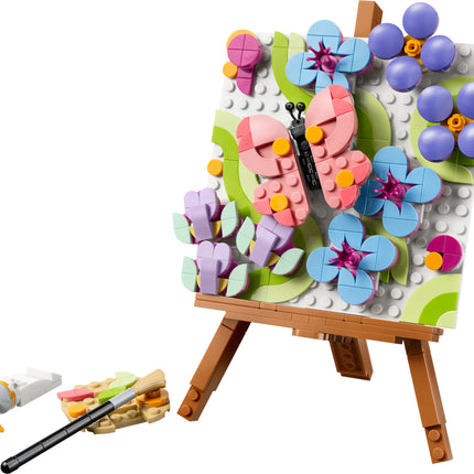LEGO® Creator Floral Art Decor Painting