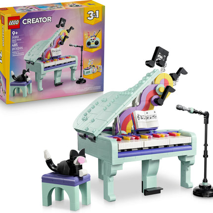 LEGO® Creator Music Decor Piano with Cat