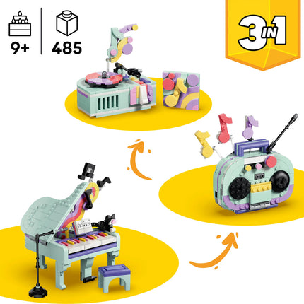 LEGO® Creator Music Decor Piano with Cat