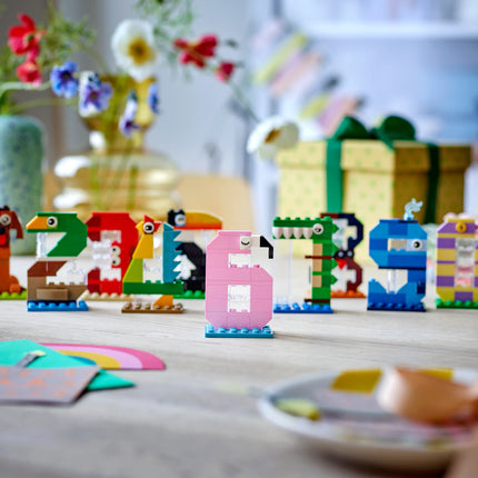 LEGO® Birthday Numbers