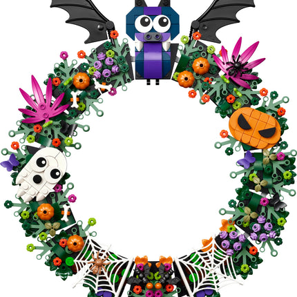 LEGO® Halloween Wreath