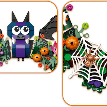 LEGO® Halloween Wreath