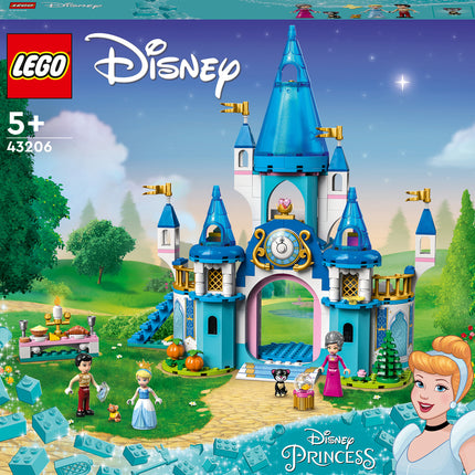 LEGO® Disney Cinderella & Prince Charming's Castle Set