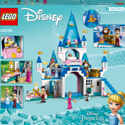 LEGO® Disney Cinderella & Prince Charming's Castle Set