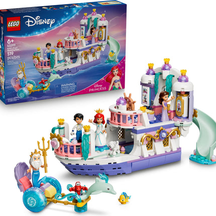 LEGO® ǀ Disney Princess Ariel’s Royal Wedding Boat