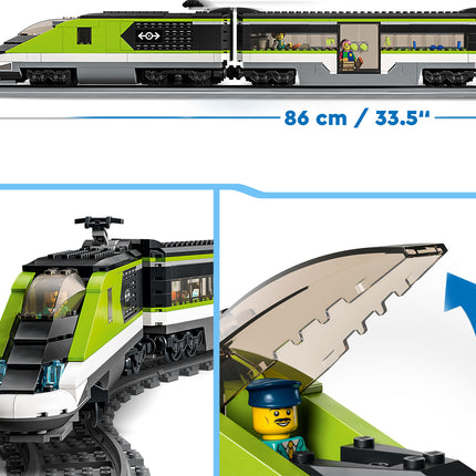 LEGO® City Express Passenger Train RC Set
