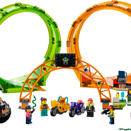 LEGO® City Stuntz Double Loop Stunt Arena Set