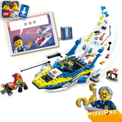 LEGO® City Water Police Detective Missions Set