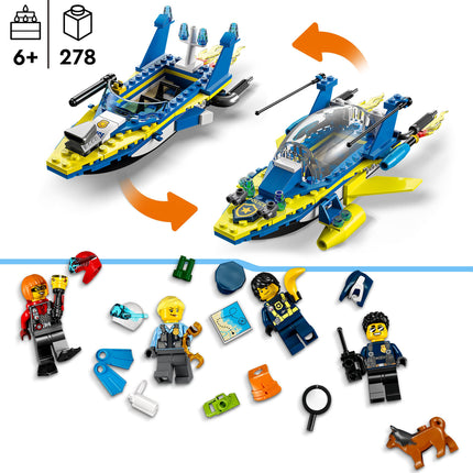 LEGO® City Water Police Detective Missions Set