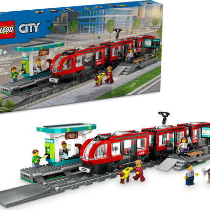 LEGO City Trains: Downtown Streetcar and Station
