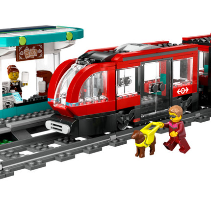 LEGO City Trains: Downtown Streetcar and Station