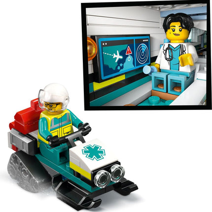 LEGO City Big Vehicles: Emergency Air Ambulance Airplane