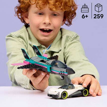 LEGO City Great Vehicles: Jet vs. Car