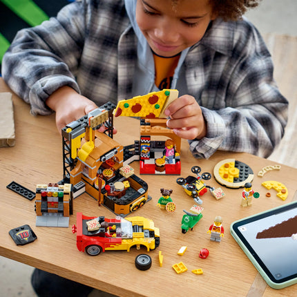 LEGO® City Pizza Delivery Experience with Vehicles