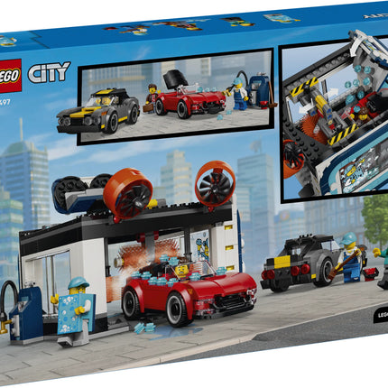 LEGO® City Drive-Through Car Wash