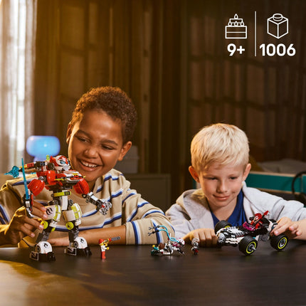 LEGO DREAMZzz: Cooper's Tiger Mech & Zero's Hot Rod Car