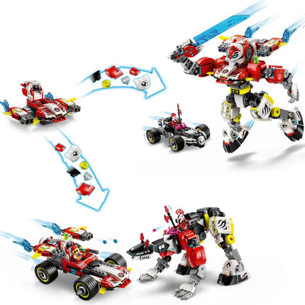 LEGO DREAMZzz: Cooper's Tiger Mech & Zero's Hot Rod Car