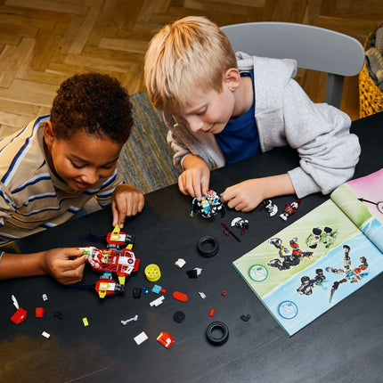 LEGO DREAMZzz: Cooper's Tiger Mech & Zero's Hot Rod Car
