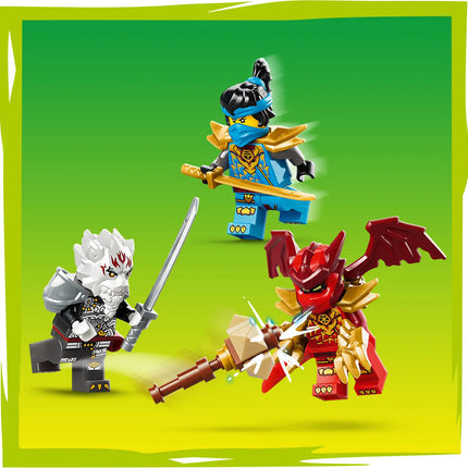 LEGO® NINJAGO® Zilvar and Grimtak the Dragon Beast