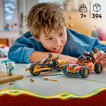 LEGO® NINJAGO® Kai and Cole’s Combiner Vehicles