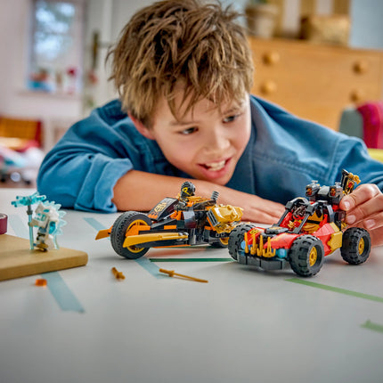 LEGO® NINJAGO® Kai and Cole’s Combiner Vehicles