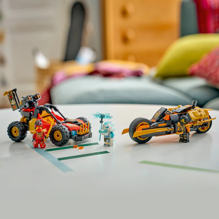 LEGO® NINJAGO® Kai and Cole’s Combiner Vehicles