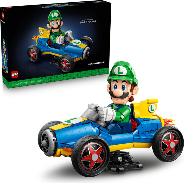 LEGO® Mario Kart™ – Luigi & Mach 8