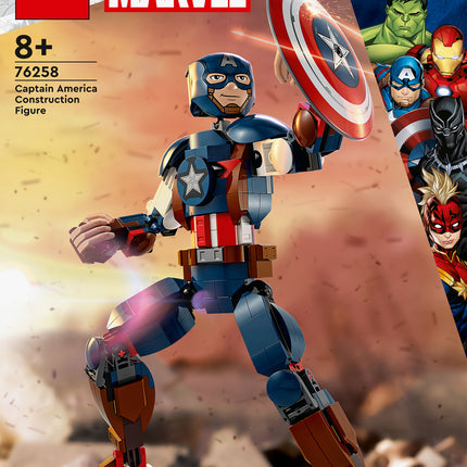 LEGO® Marvel Super Heroes Marvel Captain America Construction Figure
