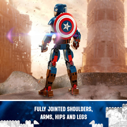 LEGO® Marvel Super Heroes Marvel Captain America Construction Figure