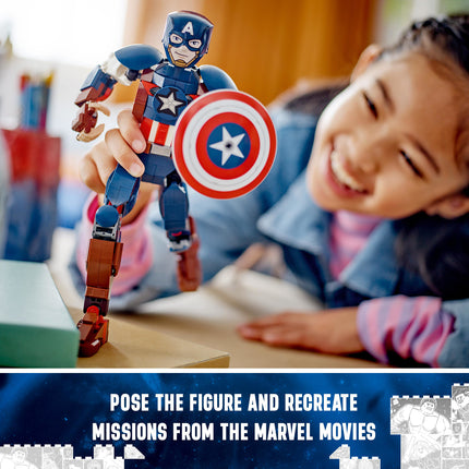 LEGO® Marvel Super Heroes Marvel Captain America Construction Figure