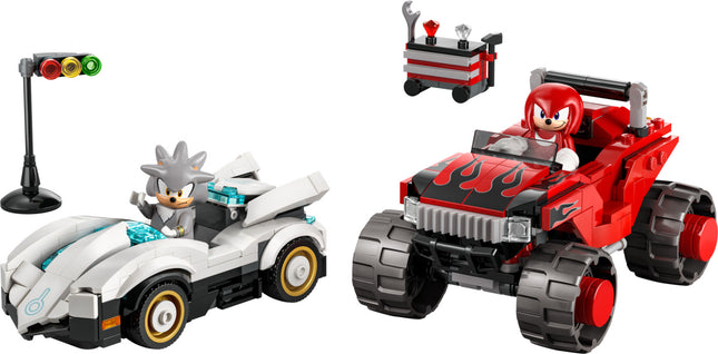LEGO Sonic: Silver's Car vs. Knuckles' Monster Truck