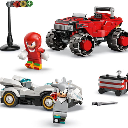 LEGO Sonic: Silver's Car vs. Knuckles' Monster Truck