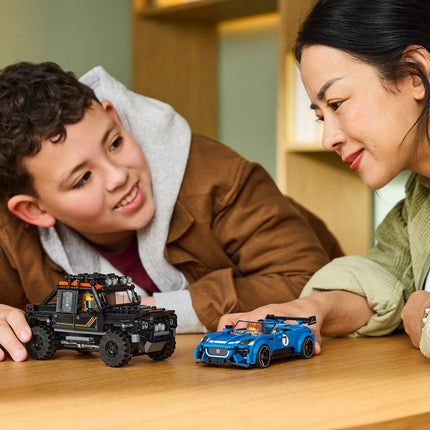 LEGO® Speed Champions Jaguar Project 7 & Land Rover Defender