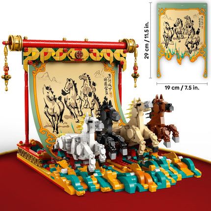 LEGO Chinese Festivals: Galloping Horses Canvas