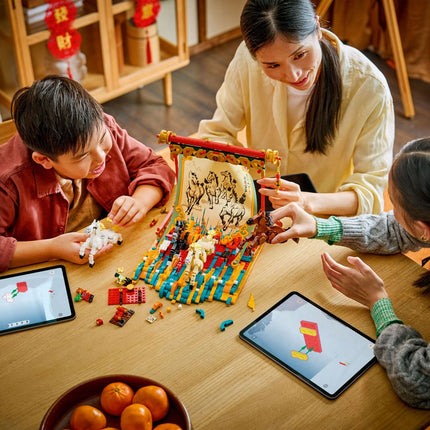 LEGO Chinese Festivals: Galloping Horses Canvas