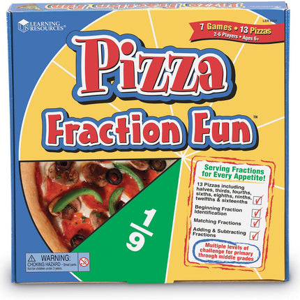 Pizza Fraction Fun Game