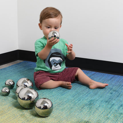 Sensory Reflective Sound Balls - Set of 7